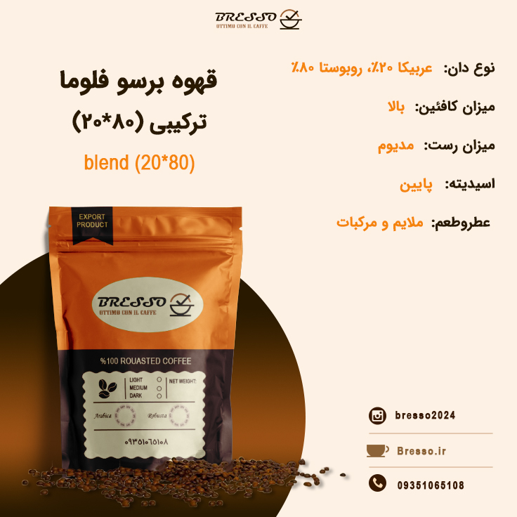 قهوه فلوما برسو